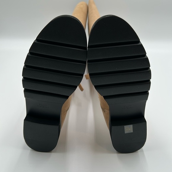 2072- Stuart Weitzman Over-the-Knee Boots Sand Color Size 8 B NWT - Picture 10 of 12